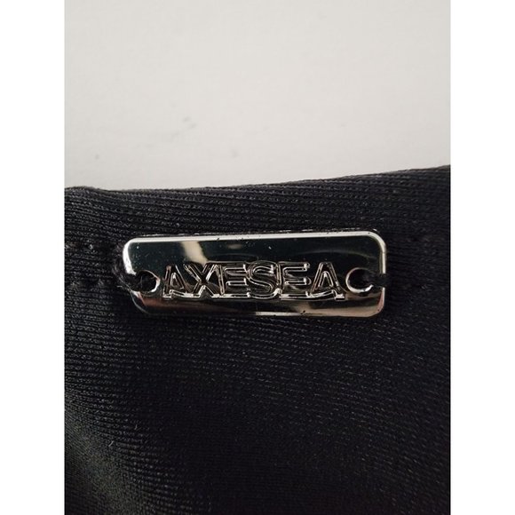 Axesea Women's Black Seamless High Waist Bikini Bottom ASYJ F1P082A Size Medium - Picture 2 of 9